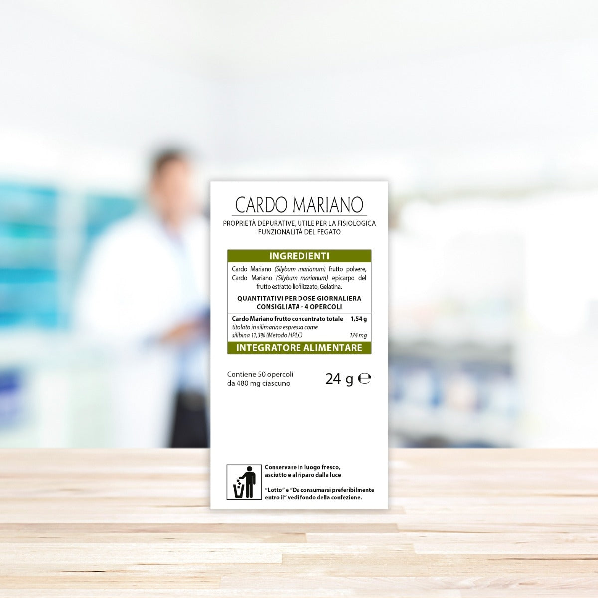 Aboca Cardo Mariano Concentrato Totale 50 Opercoli-5