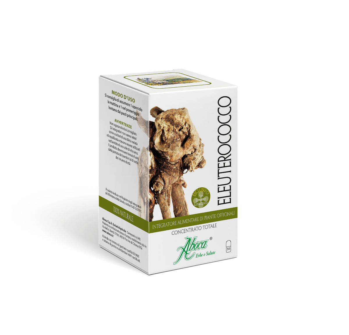 Aboca Eleuterococco Concentrato Totale 50 Opercoli-3