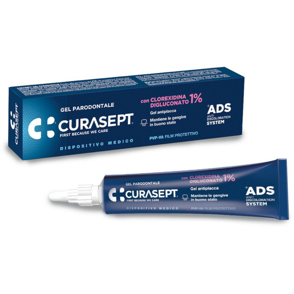 Curasept ADS 1% Gel Parodontale trattamento topico gengive 30ml-2