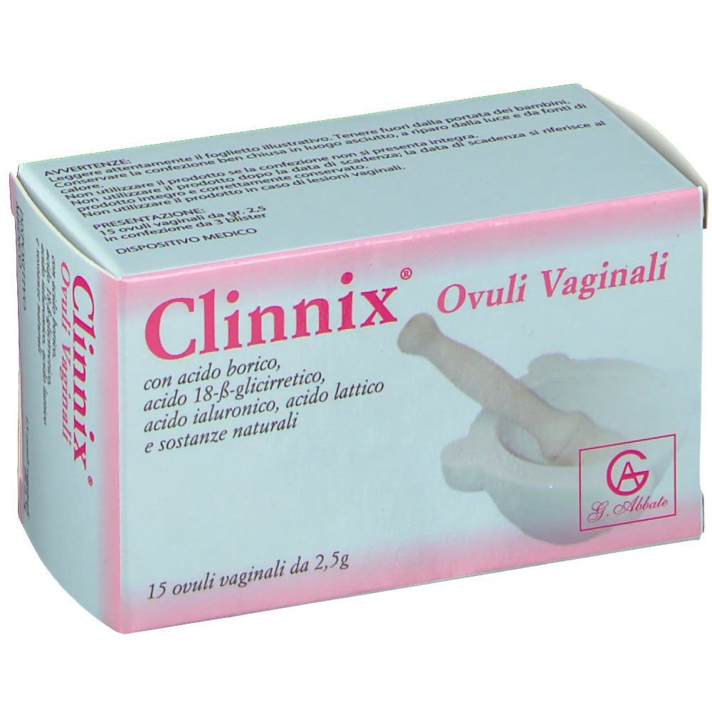 Clinnix Ovuli Vaginali 15 pezzi