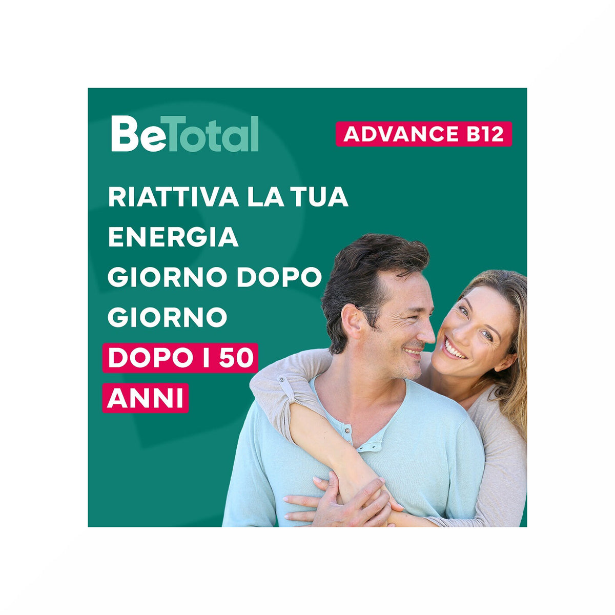 Be-Total Advance B12 50+ Anni Integratore Alimentare Vitamina B12 Zinco 15 Flaconcini-10