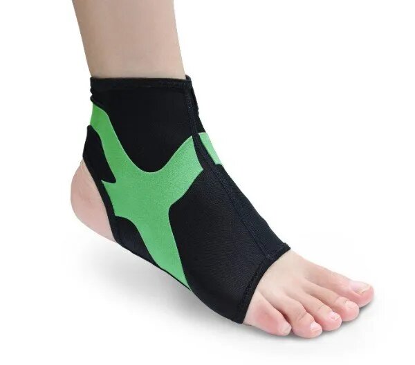 Orione Cavigliera Con Taping Integrato Power Band Nero Sinistro Taglia S 489-1