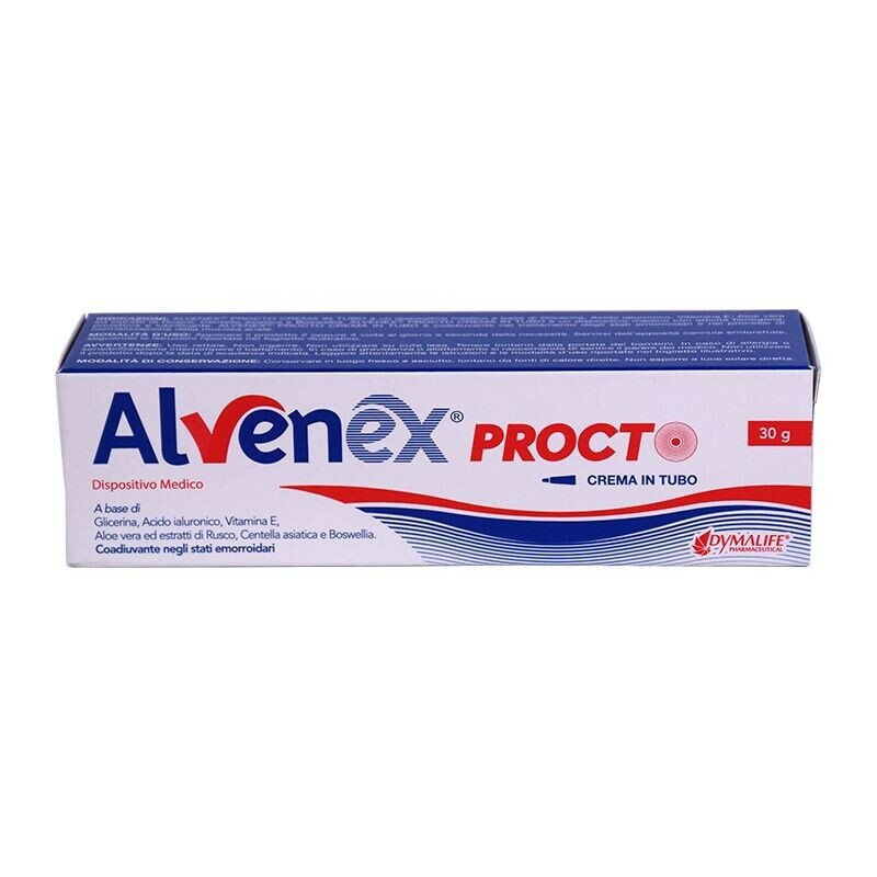 Alvenex Procto Crema coadiuvante negli stati emorroidari 30g-1