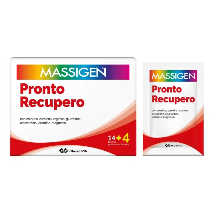 Massigen Pronto Recupero gusto Arancia Rossa 14+4 bustine-2