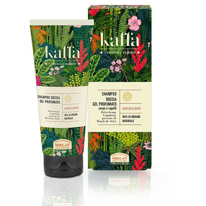 Helan Kaffa Shampoo Doccia Gel Profumato corpo e capelli energizzante 200ml-2