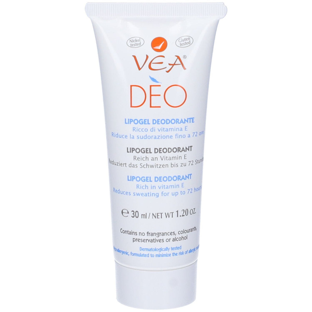 Vea Deo-Lipogel Deodorante lenisce e idrata la pelle 30ml