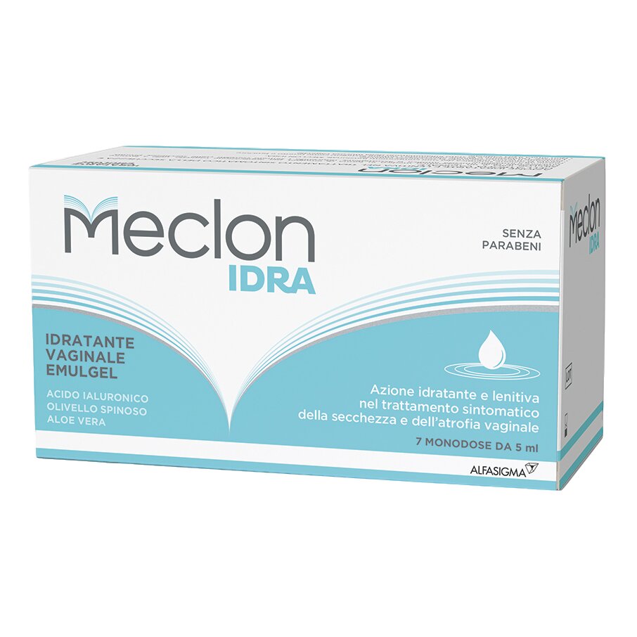 Meclon Idra idratante vaginale Emulgel 7 monodose da 5ml-1