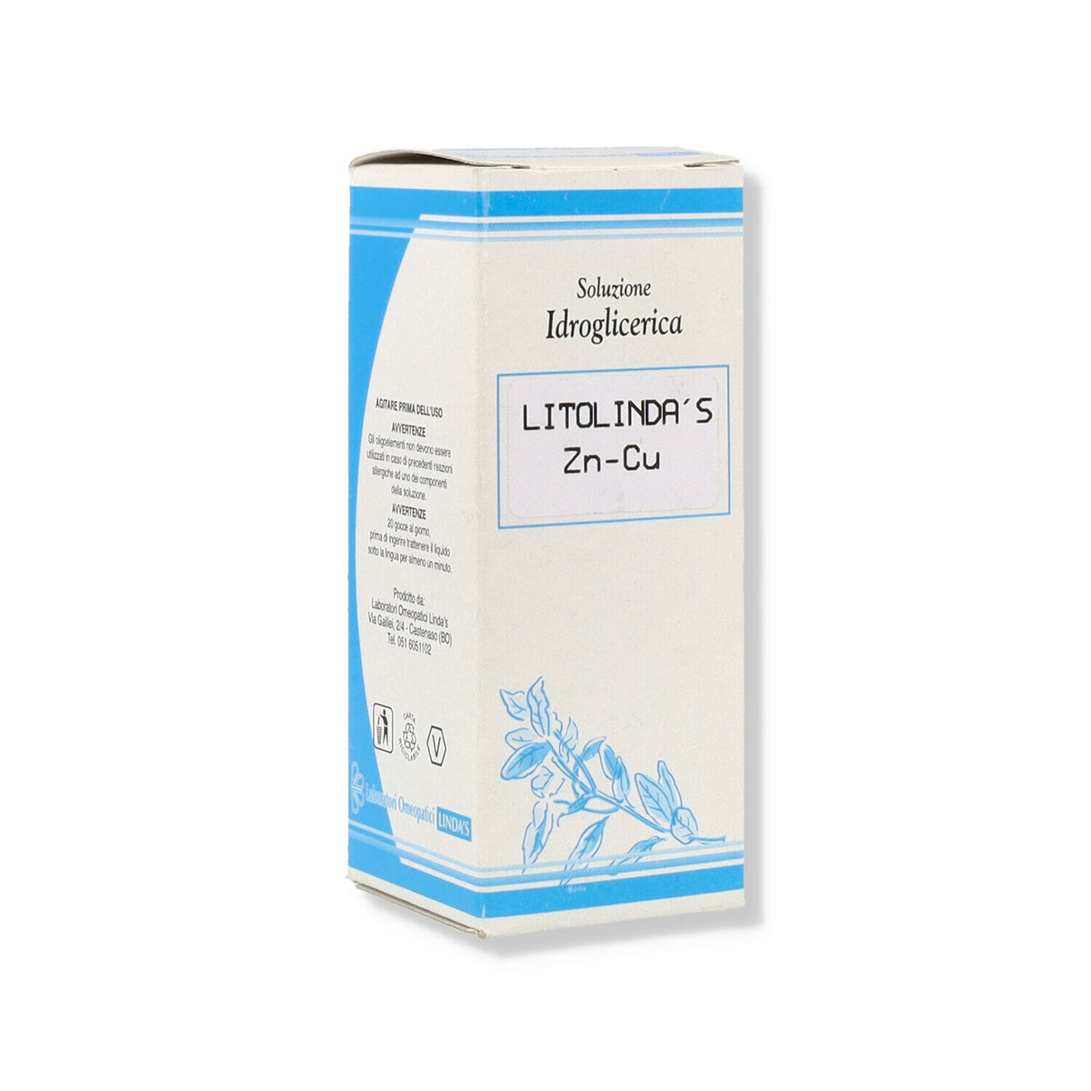 Linda's Zi-Cu Integratore Alimentare Gocce 50ml-1