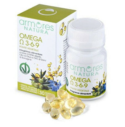 Armores Natura Omega 3-6-9 Integratore alimentare 30 softgel vegetali-2