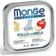 Monge Monoprotein Puppy Pollo Con Mela Cibo Umido Per Cani Cuccioli 150g-2