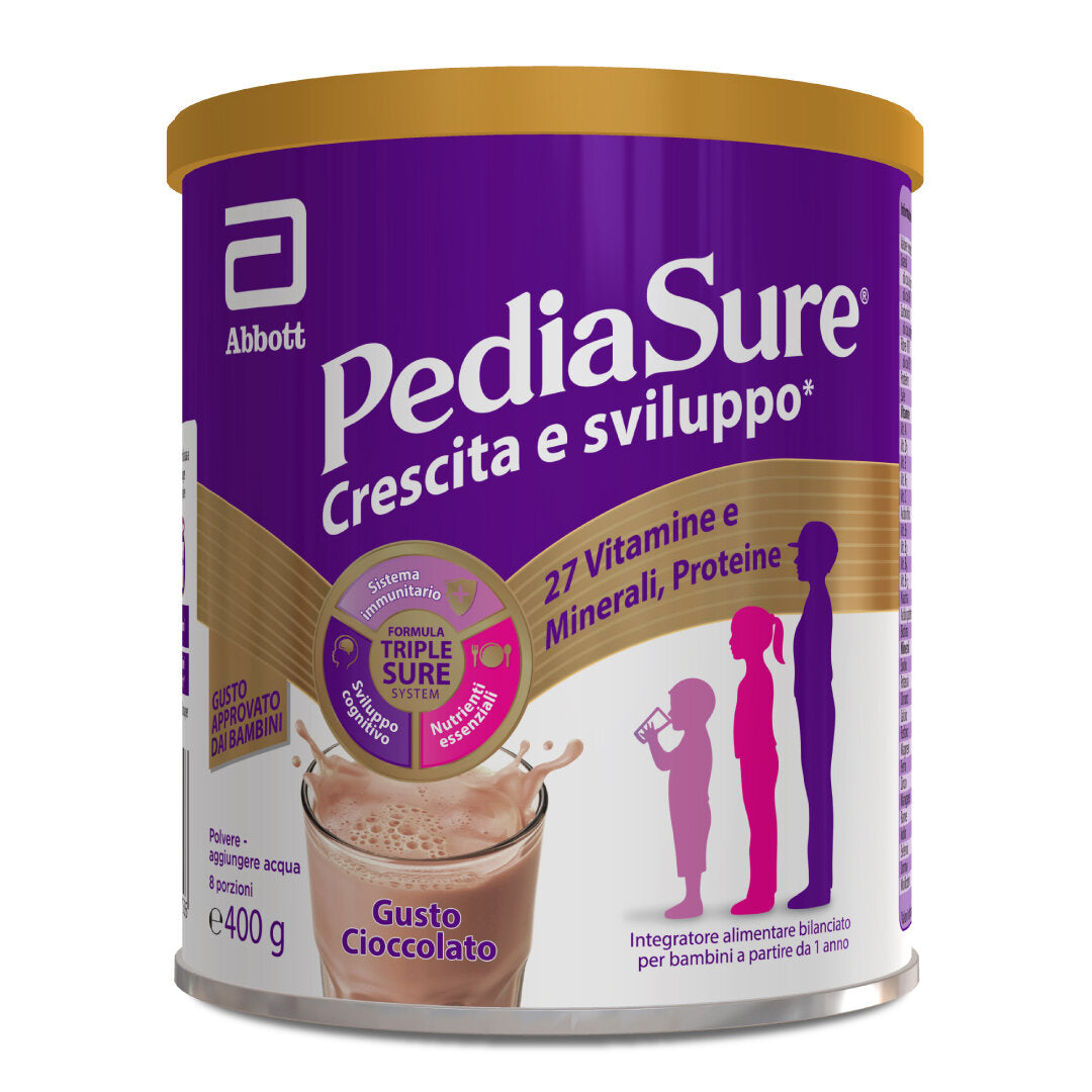 PediaSure Rinforza crescita e sviluppo 400g gusto Cioccolato-4