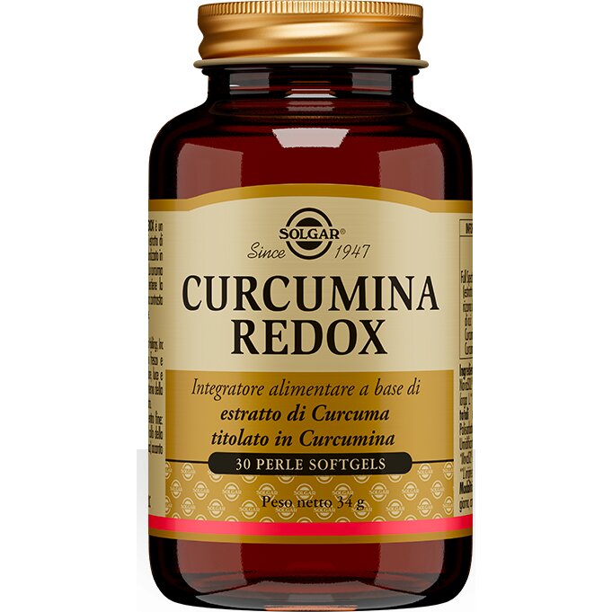 Solgar Curcumina Redox integratore antiossidante 30 perle-2