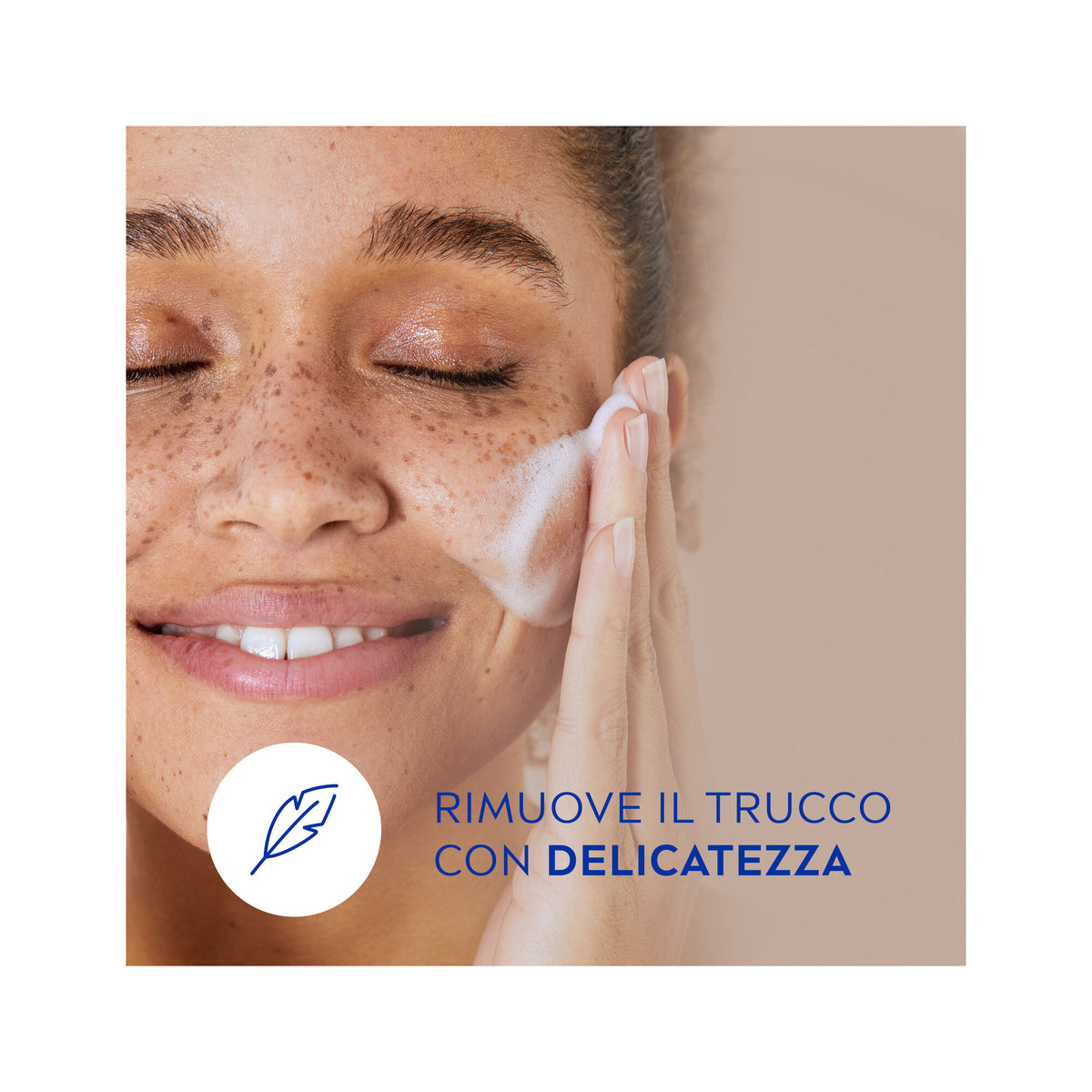 Nivea Naturally Clean Struccante Viso 75g Detergente Viso Struccante Solido Naturale Formula Vegana-4
