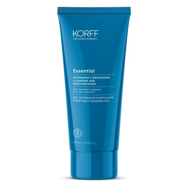 Korff Essential Detersione e Idratazione Gel detergente Viso Purificante 200ml-2