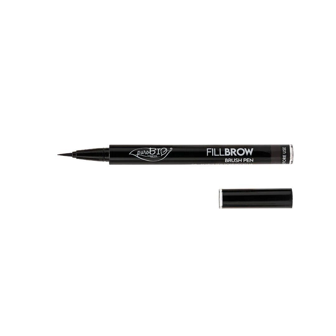 Purobio Fillbrow Penne Sopracciglia 04 Nero Soft-2