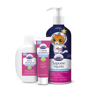 Euphidra Amido Mio L'astronave dei Cuccioli Sapone Liquido 500ml + Shampoo 200ml + Crema 50ml-2