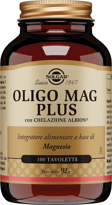 Solgar Oligo Mag Plus 100 Tavolette - Integratore Magnesio-3