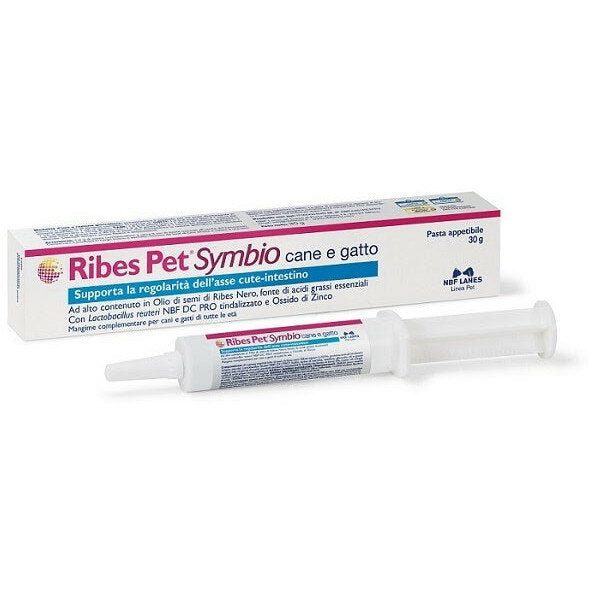 NBF Lanes Ribes Pet Symbio Pasta mangime complementare per cane e gatto 30g-2