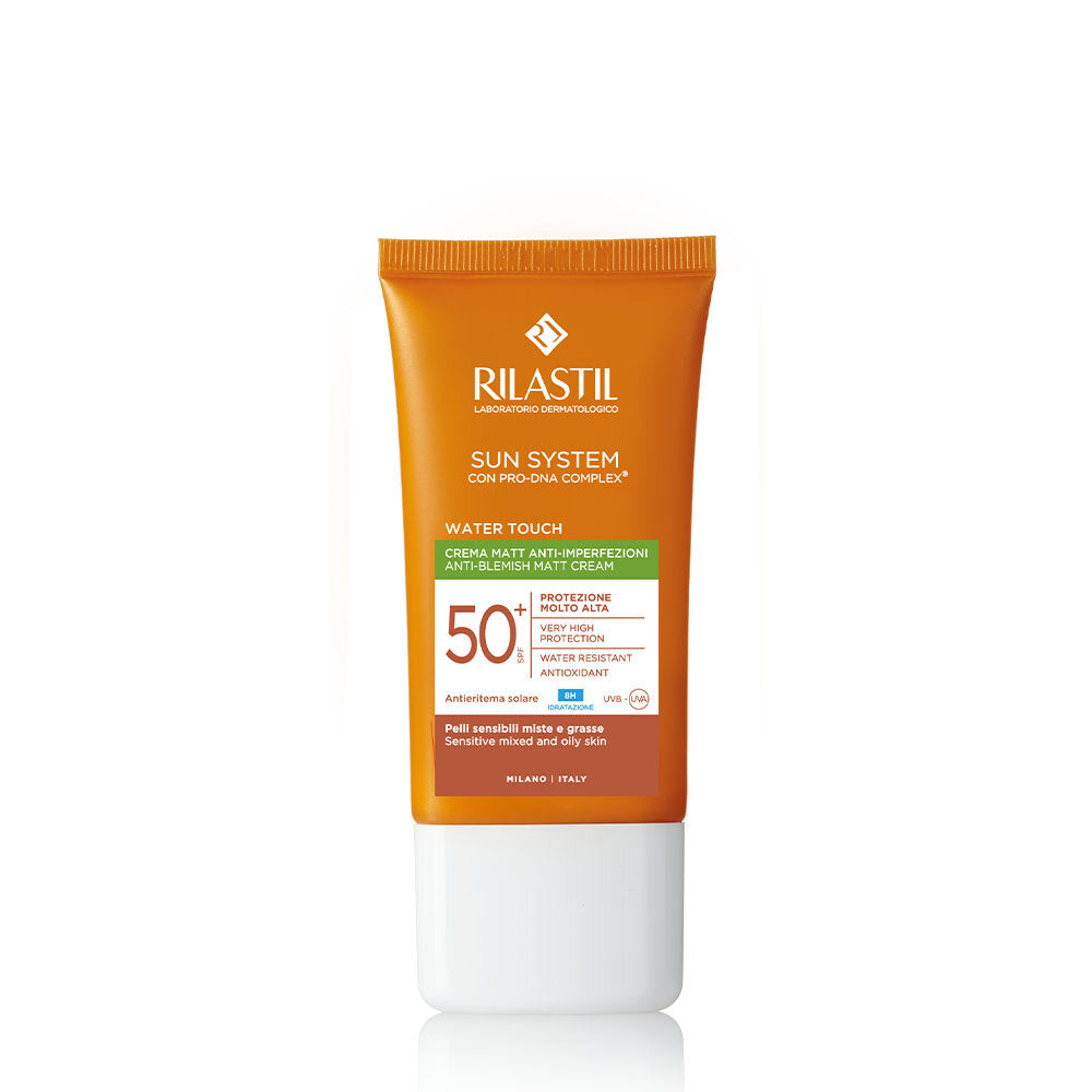 Rilastil Sun System Water Touch crema mat anti-imperfezioni SPF50+ 50ml-2