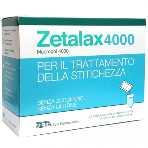 Zetalax 4000 per la regolarità del transito intestinale 20 bustine-2