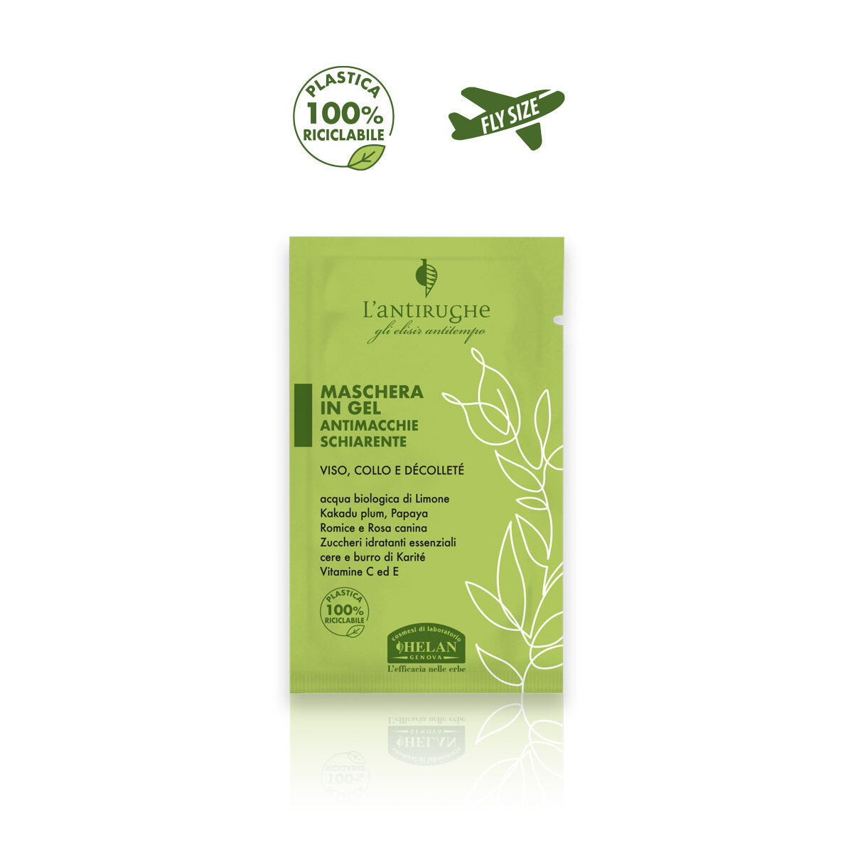 Helan L'Antirughe Maschera in Gel Antimacchie Schiarente 4x8ml-2