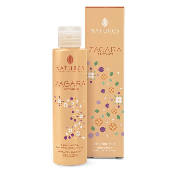 Nature's Zagara Frizzante Bagnodoccia 200ml-1