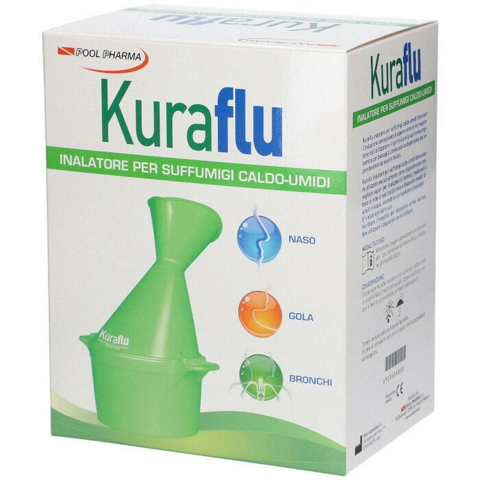 Kuraflu inalatore per suffimugi caldo-umidi 1 pezzo-1