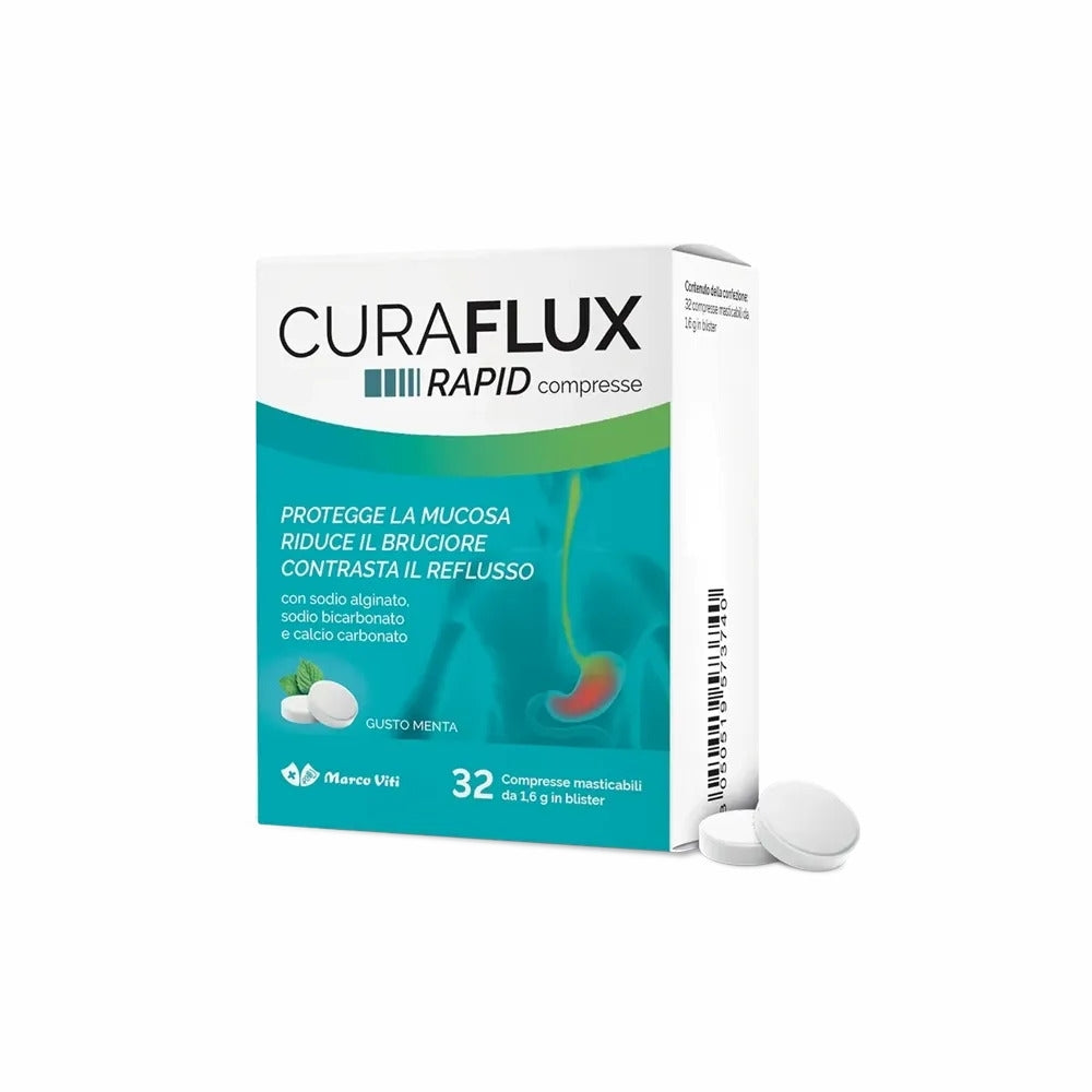 Curaflux Rapid 32 Compresse Masticabili-1