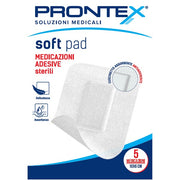 Medicazione Adesiva Sterile Prontex Soft Pad 10x6 cm 5 Pezzi-0