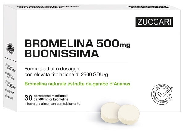Bromelina 500 Buonissima 30 Compresse-0