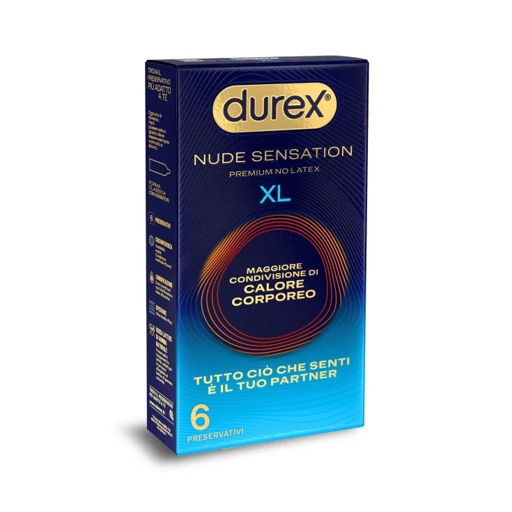 Durex Nude Sensation XL 6 Preservativi-3