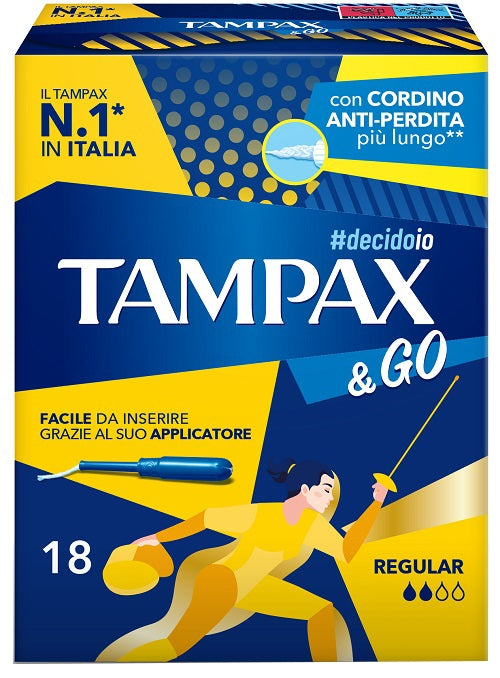 Tampax &go Regular 18 Pezzi-0