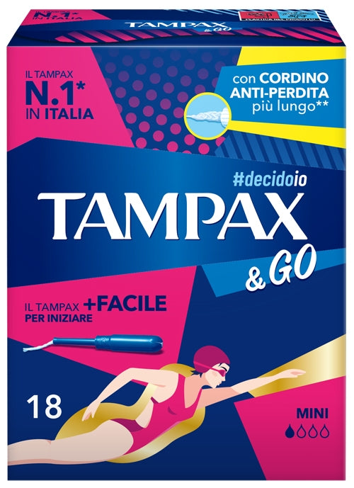 Tampax &go Mini 18 Pezzi-0