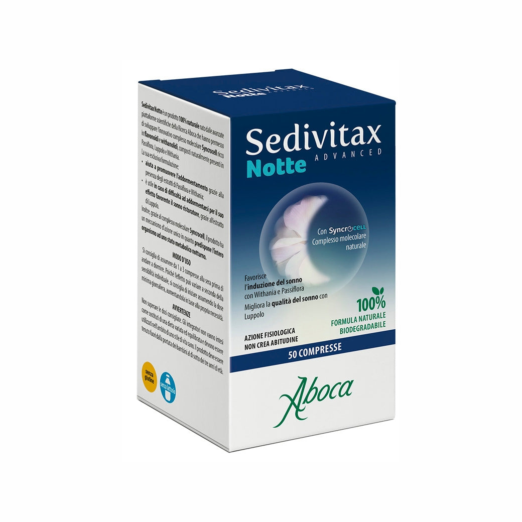 Aboca Sedivitax Notte Advanced 50 Compresse-0