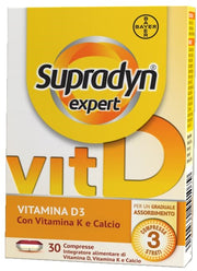 Supradyn Expert Vitamina D3 1000 ui  K2 2000 ui Formula a 3 Strati Per Assorbimento Ottimizzato 30 Cpr-1