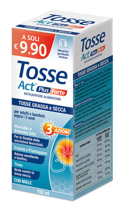 Tosse Act Plus Forte Integratore Alimentare per il Benessere delle Vie Respiratorie 150 ml