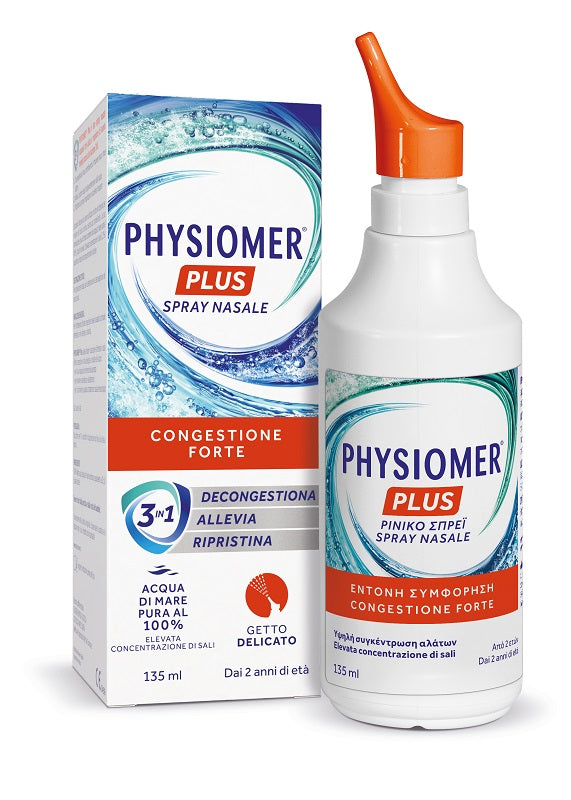 Physiomer Plus Spray Nasale Getto Delicato 135ml