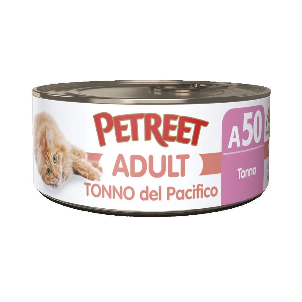 Petreet Adult Tonno Del Pacifico Per Gatti Lattina 70g-2