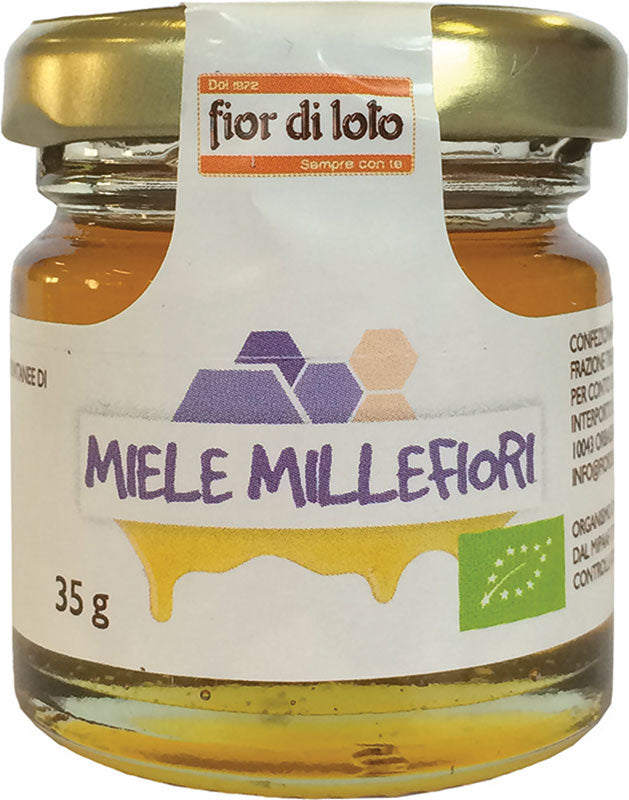 Fior di Loto Mini Miele di Millefiori Bio 35 g-0