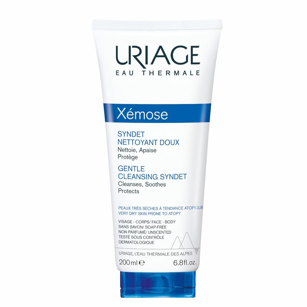 Uriage Xémose Syndet Detergente delicato senza sapone 200ml-1