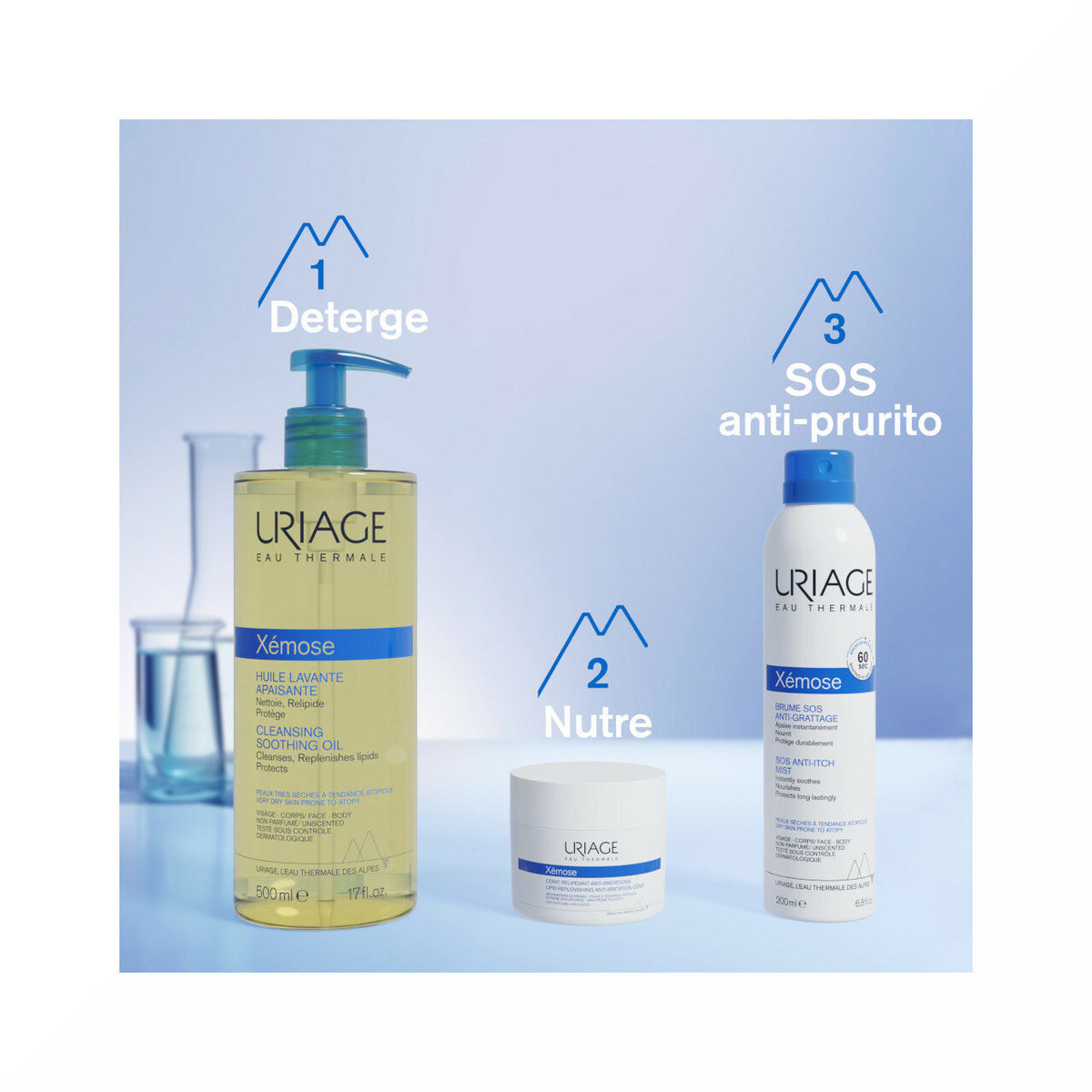 Uriage Xémose Cerato liporestitutivo anti-irritazioni 200ml-13