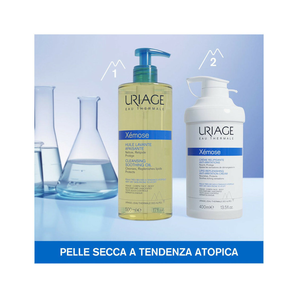 Uriage Xèmose Crema Liporestitutiva anti-irritazioni 400ml-13
