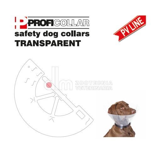 Collare Proficollar Trasparent Misura 10 XS-1