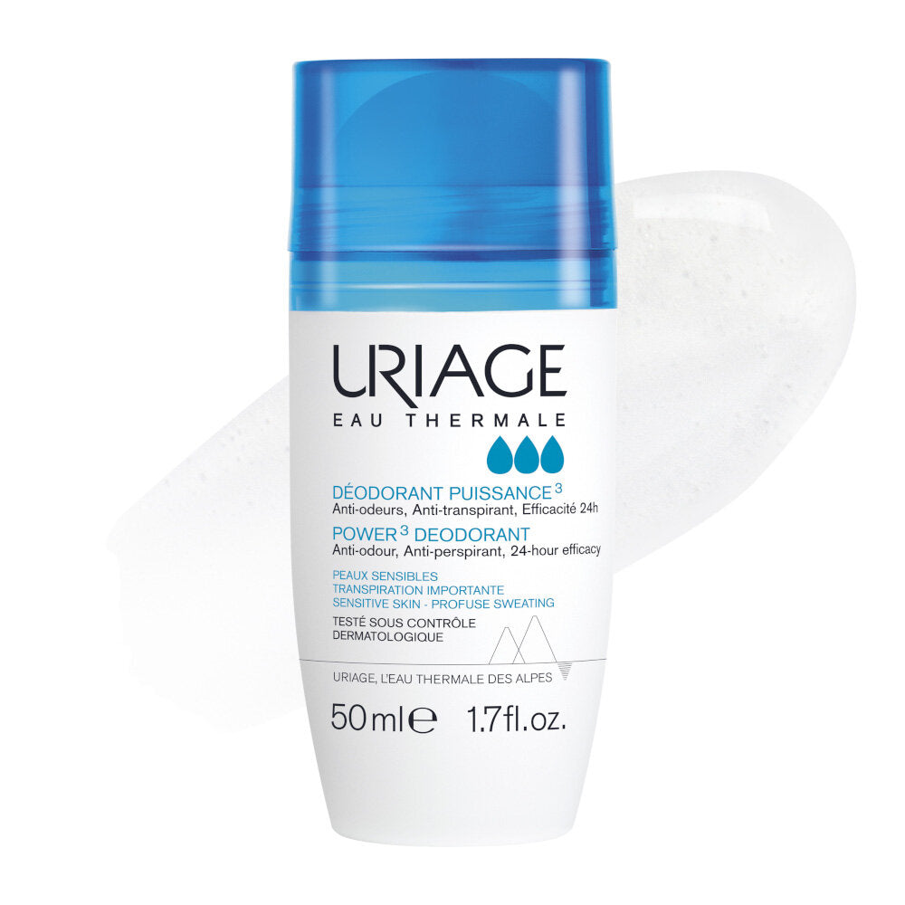 Uriage Deo Power3 Anti-traspirante per 24h 50ml-2