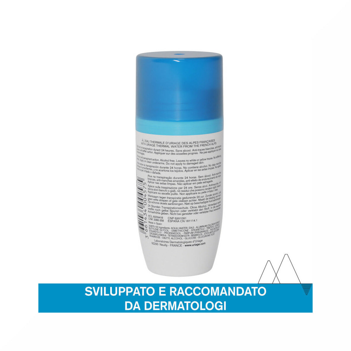 Uriage Deo Power3 Anti-traspirante per 24h 50ml-3