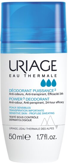 Uriage Deo Power3 Anti-traspirante per 24h 50ml-8