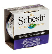 Schesir Tonnetto Con Filetti Di Manzo Cibo Umido Gatti Adulti Lattina 85g-2