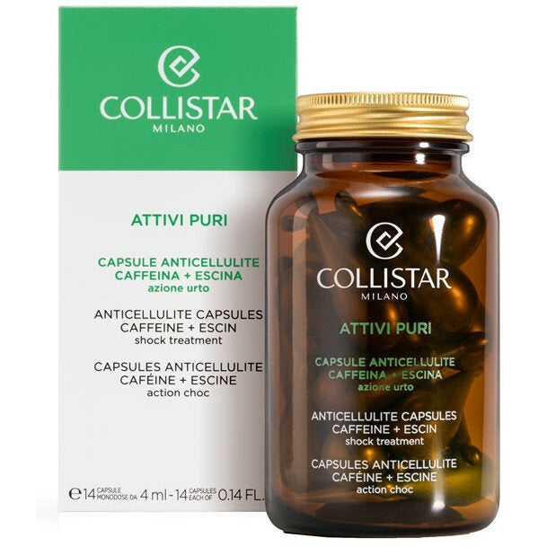 Collistar Attivi Puri capsule anticellulite caffeina + escina 14 capsule-2