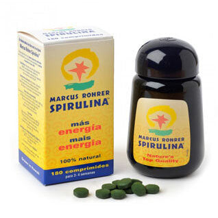 Marcus Rohrer Spirulina integratore alimentare ricostituente 180 compresse-2