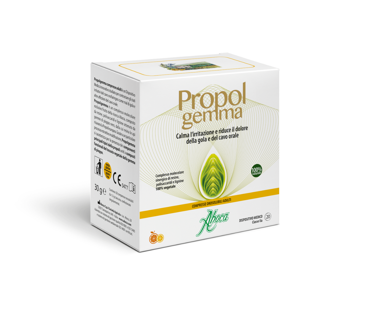 Aboca Propolgemma 20 Compresse Orosolubili-2
